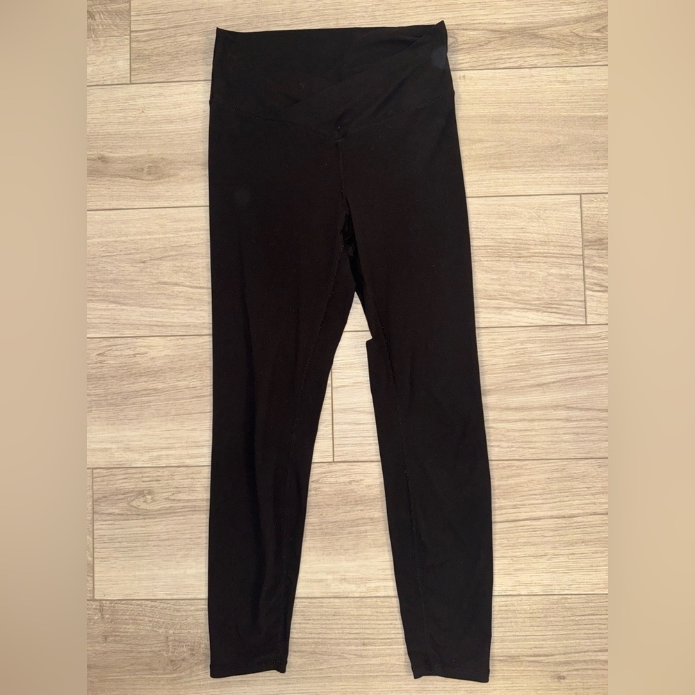 Talulah Cross Over Black Leggings